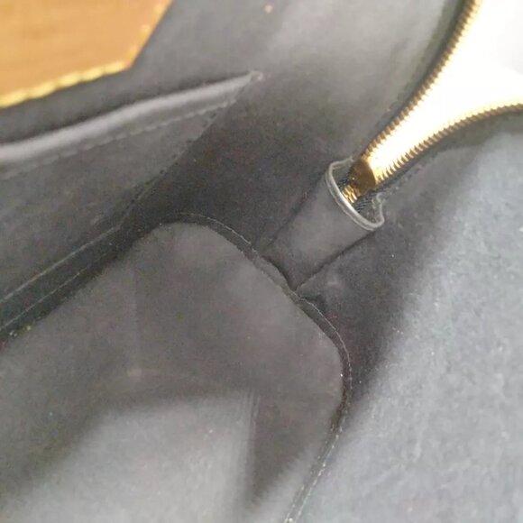 (R724) Louis Vuitton Hand Bag Alma BB Yellow Vernis - Picture 10 of 13